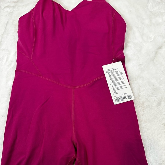 Lululemon Athletica Magenta Bodysuit - Picture 2 of 7